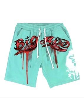 𝅺bang Biz Big Ape Shorts turquoise
